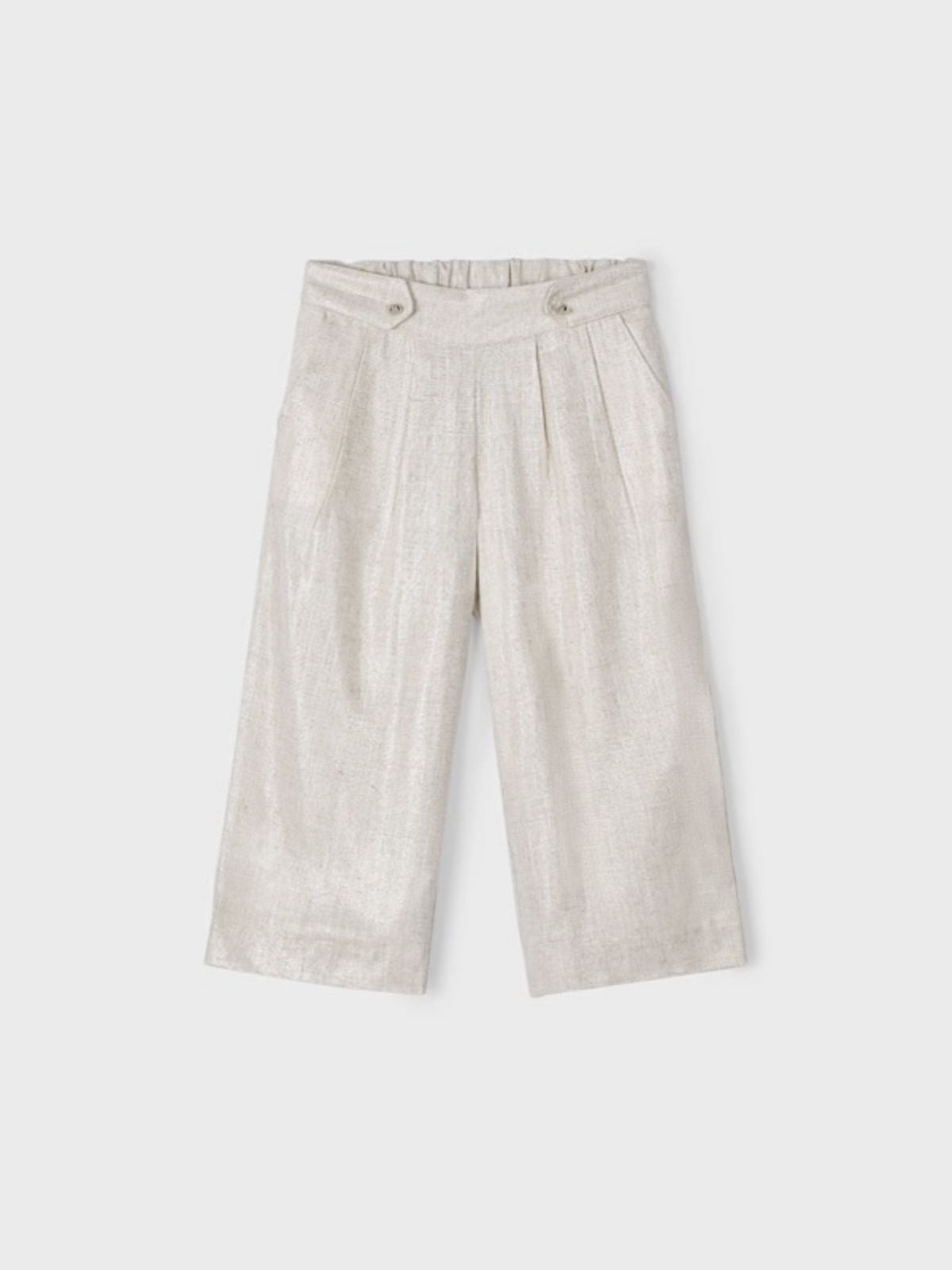 Pantalon fluido lino niña