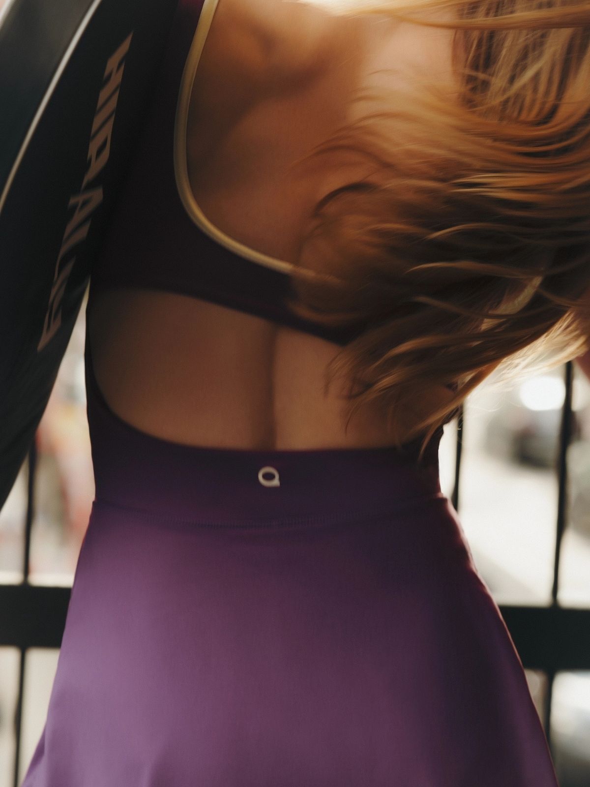 Lavanda fiesta mini dress