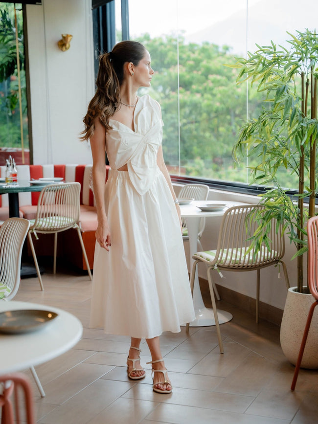 Vestido Siena blanco