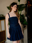 Vestido Denim Camille con Cinturón