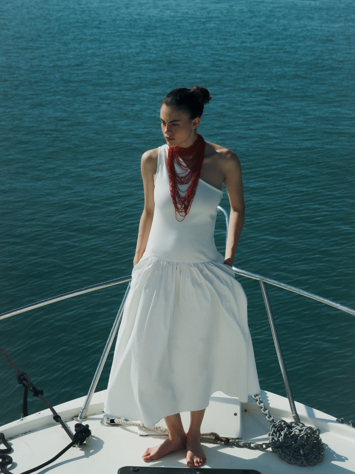 Vestido Daphne ivory