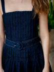 Vestido Denim Camille con Cinturón