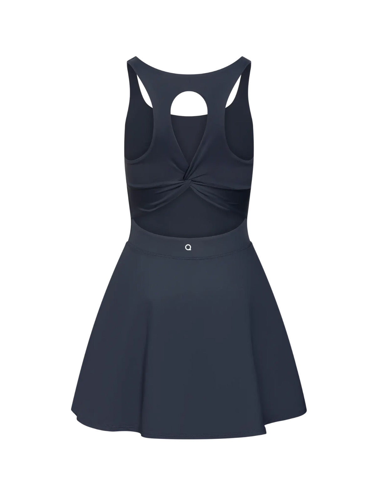 Charcoal Inhale Mini Dress - Low Intensity