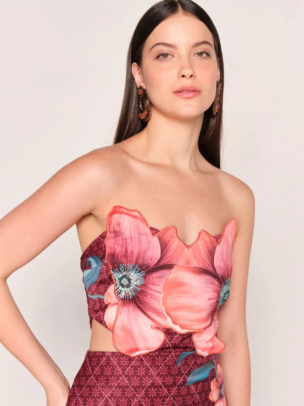 Vestido Leonor Floral Maxi