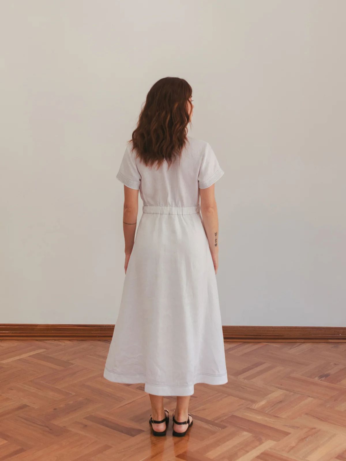Vestido Anya Lino