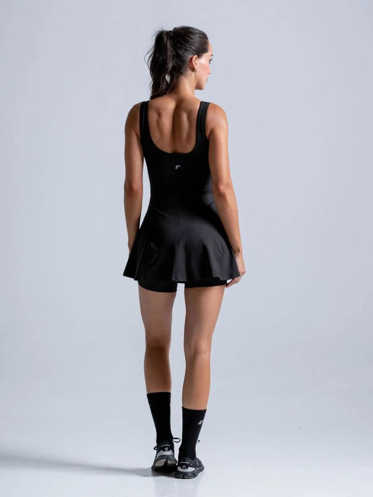 Vestido deportivo con biker interno para mujer