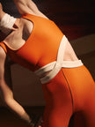 Orange - spin jumpsuit