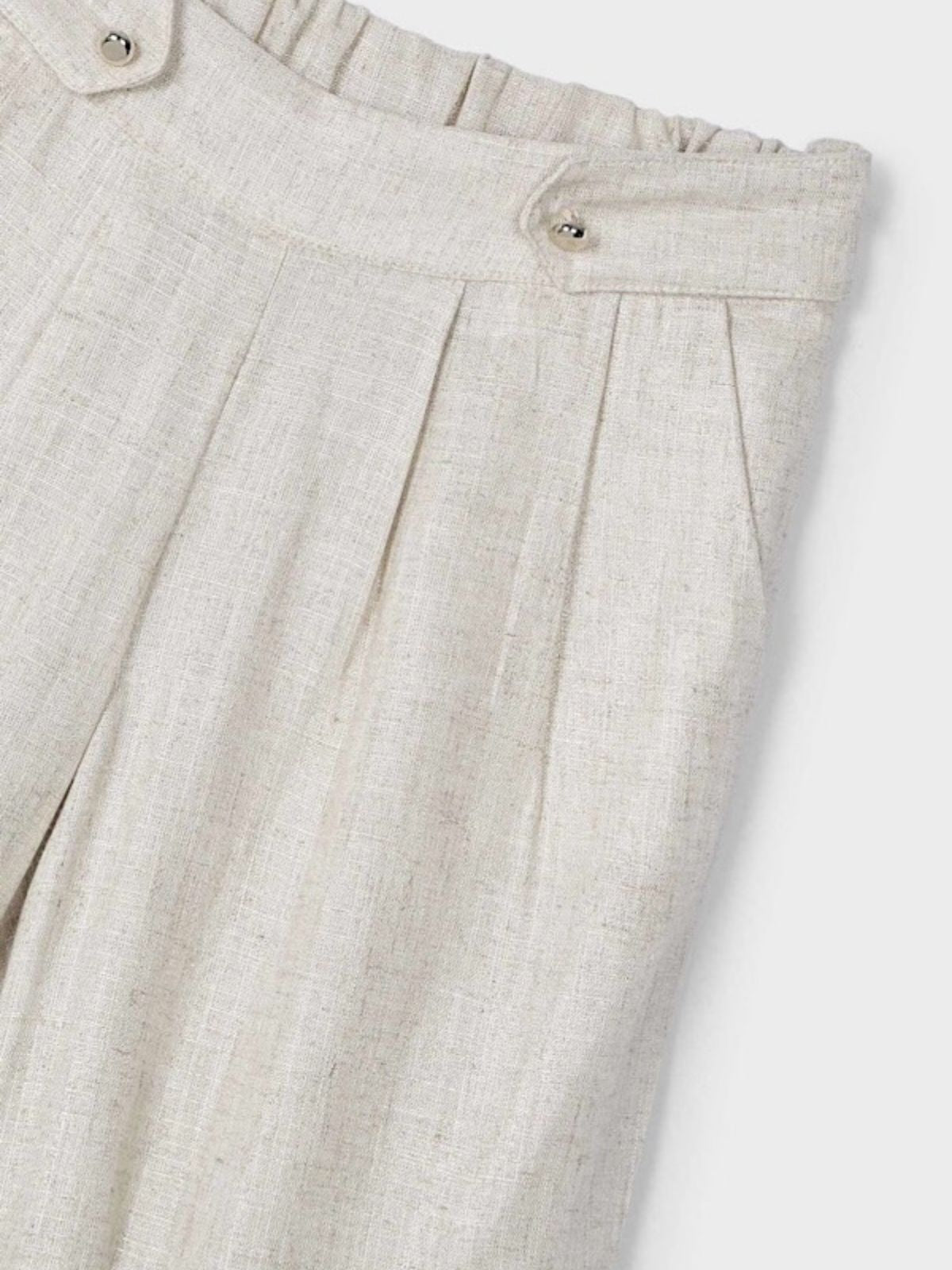 Pantalon fluido lino niña