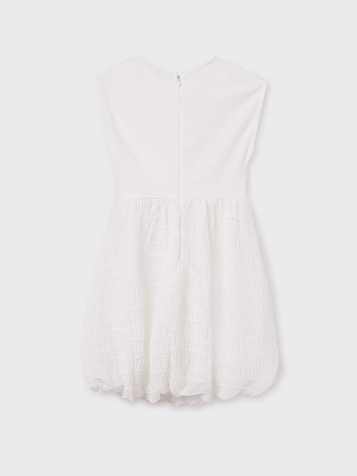 Vestido combinado chica