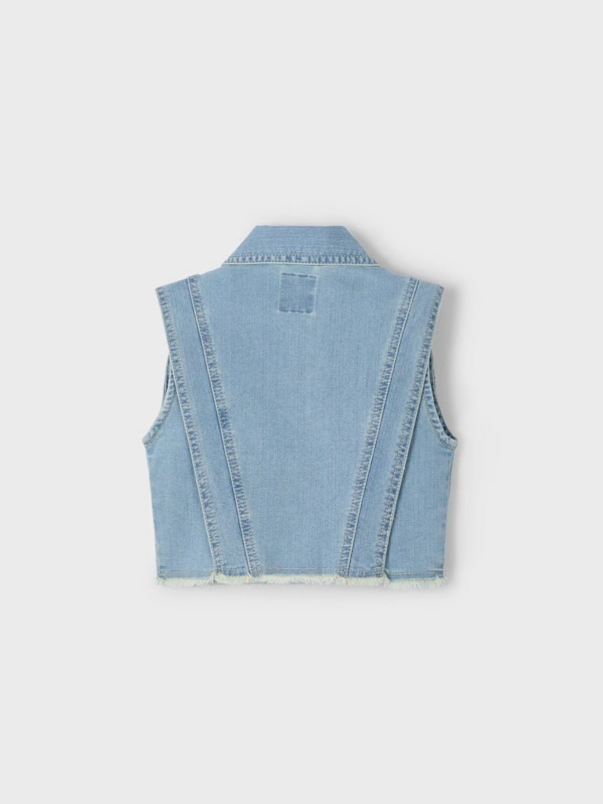 Chaleco denim niña