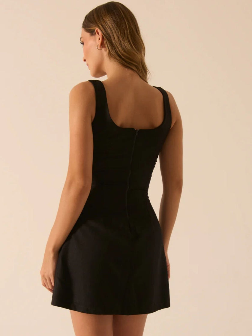 Limone dress negro