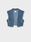 Chaleco denim chica
