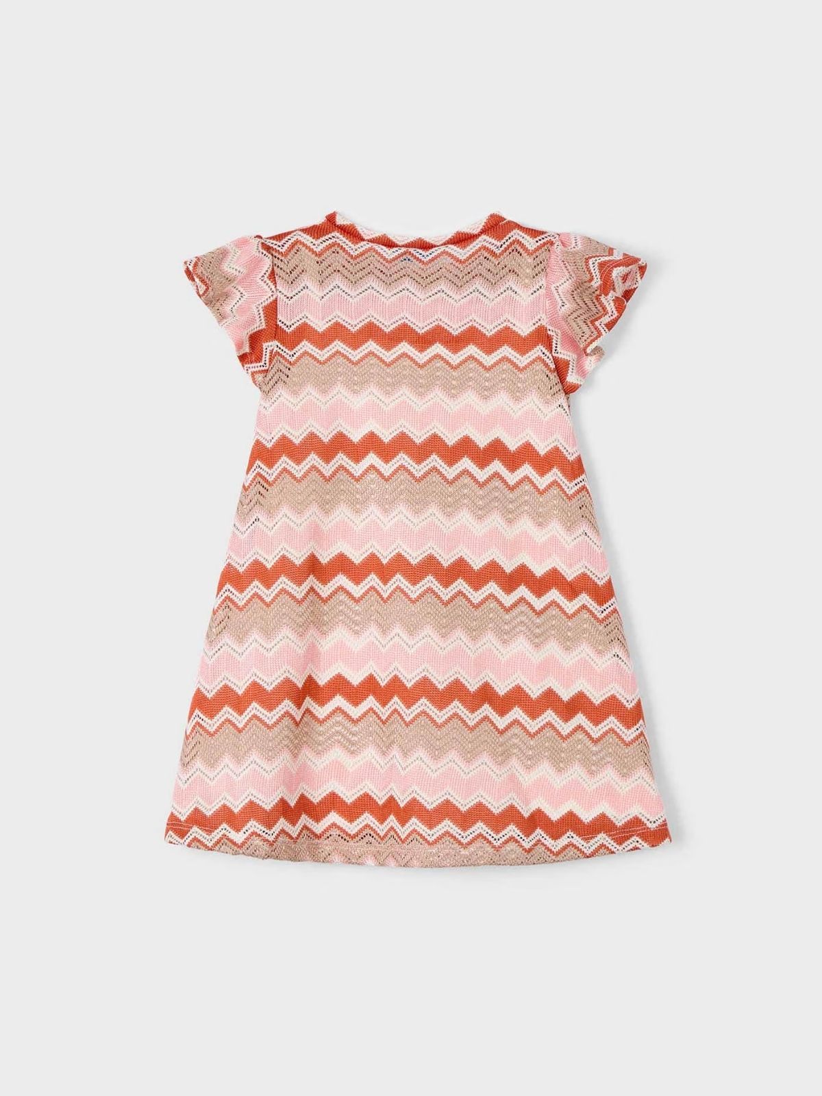 Vestido zigzag niña