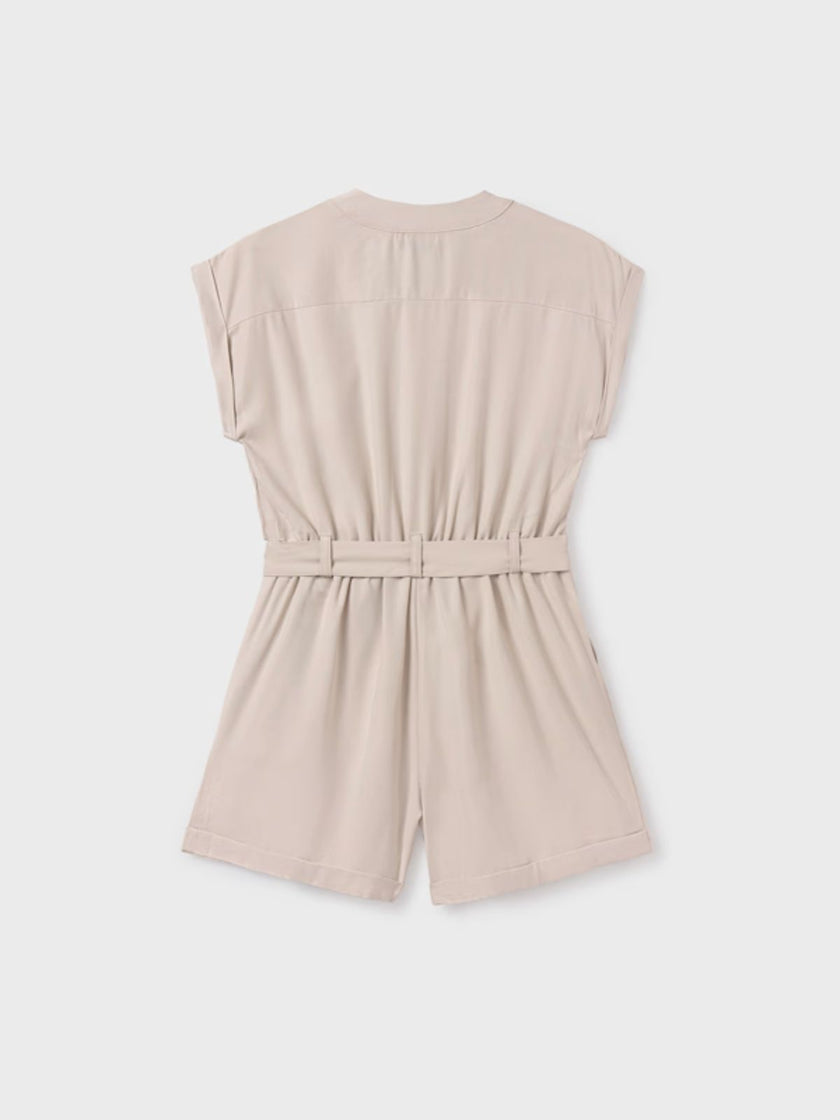 Enterizo corto bolsillos chica