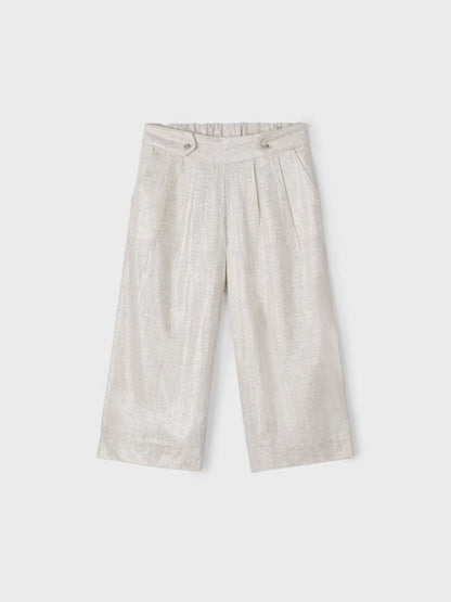Pantalon fluido lino niña