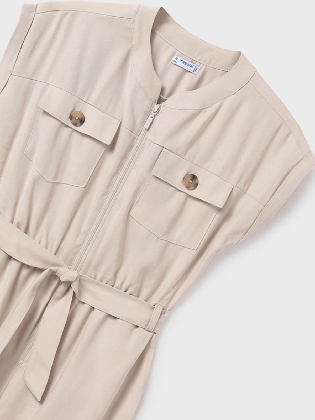 Enterizo corto bolsillos chica