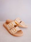 Sandalias golden buckle