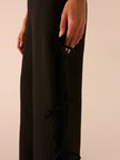 Bow pant black