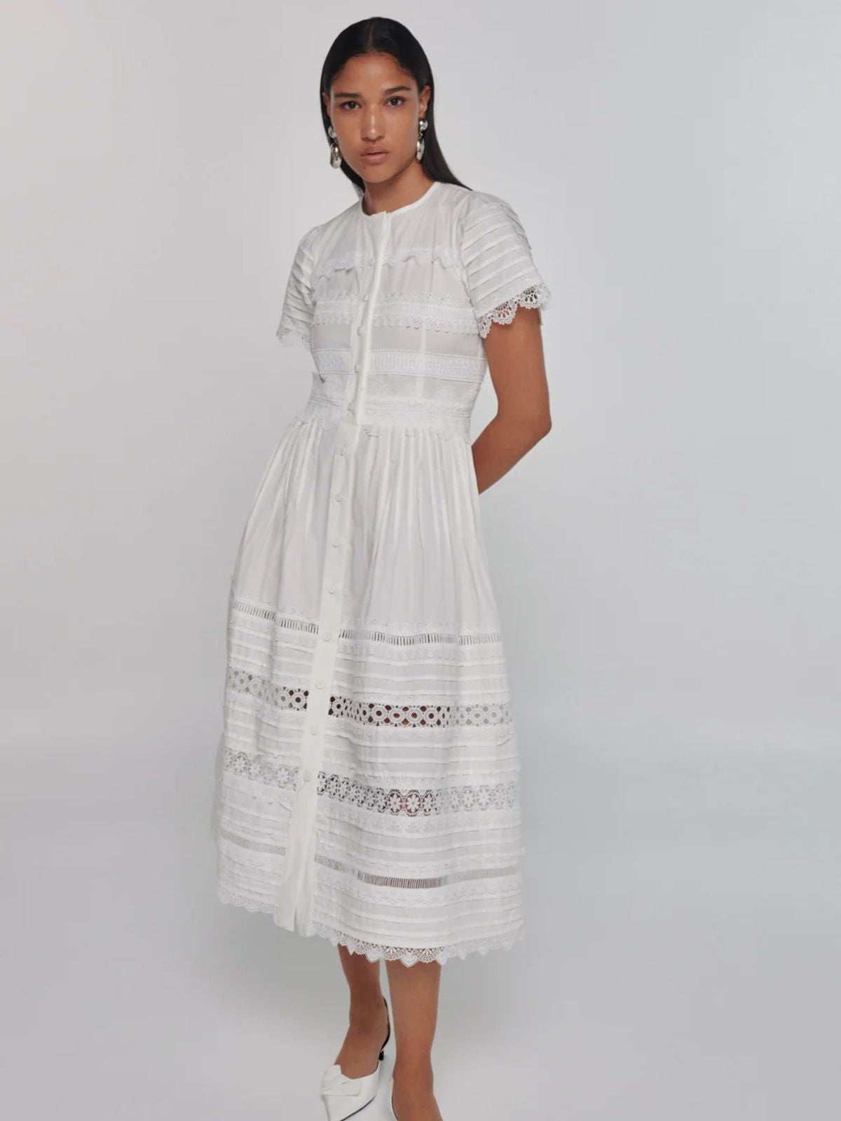 Camila dress white