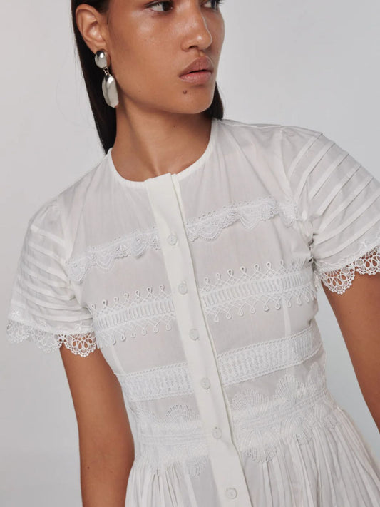 Camila dress white