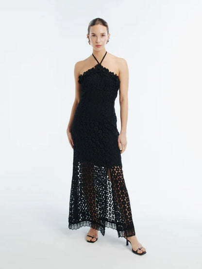 Celestina maxi dress black