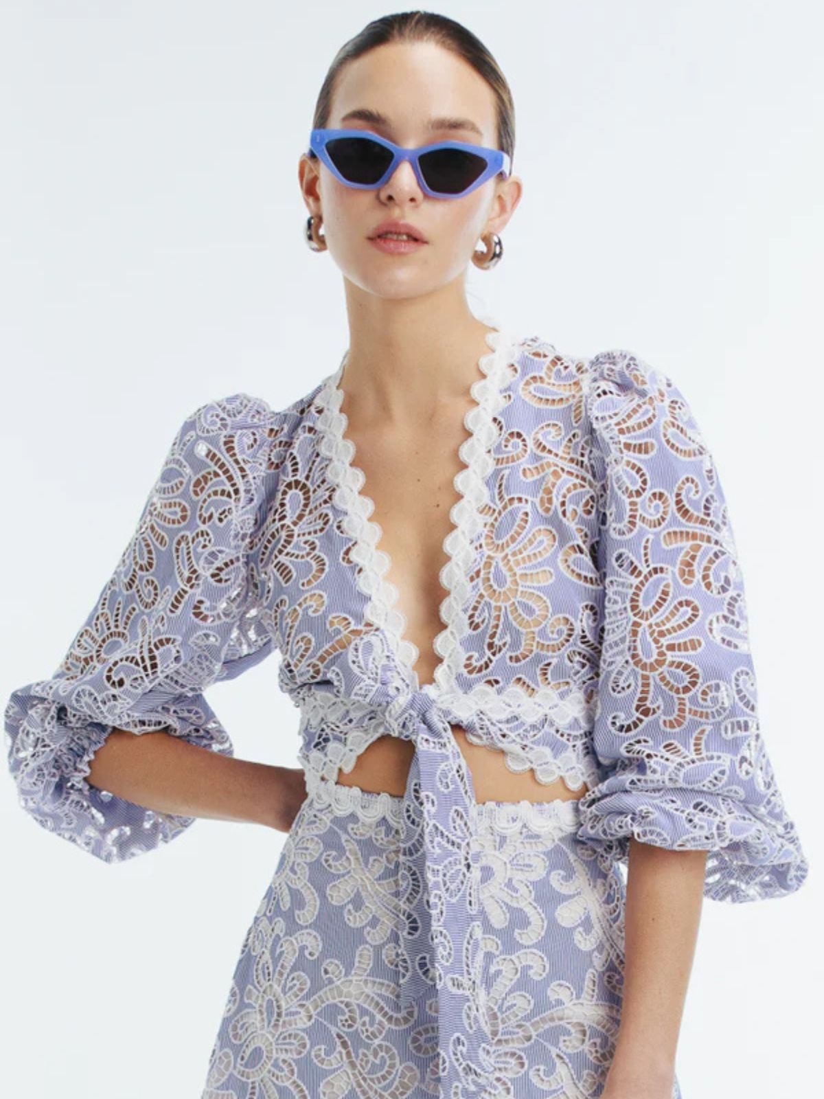 Cecil top blue