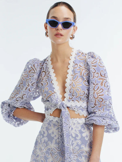 Cecil top blue