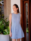Vestido denim minimal