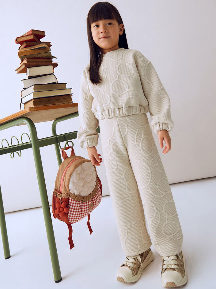 Conjunto chándal acolchado mini