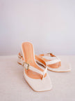 Sandalias Ivory Buckle