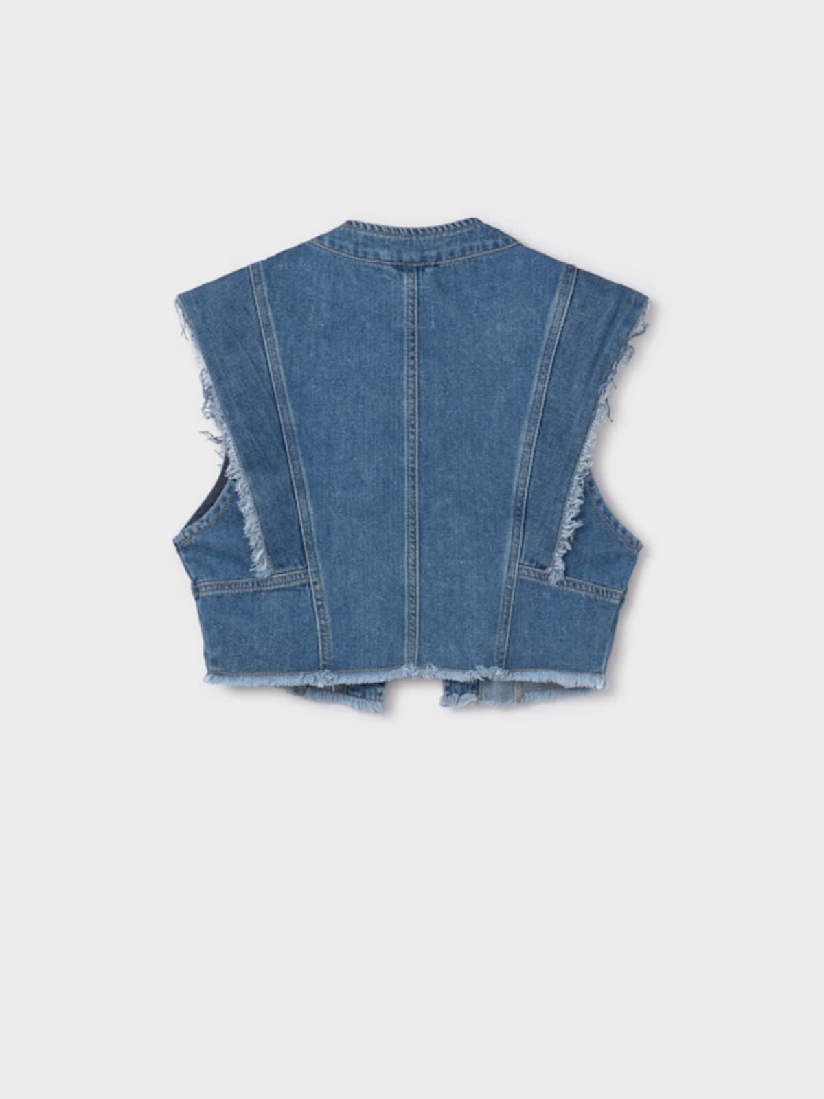 Chaleco denim chica