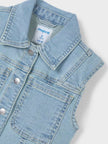 Chaleco denim niña