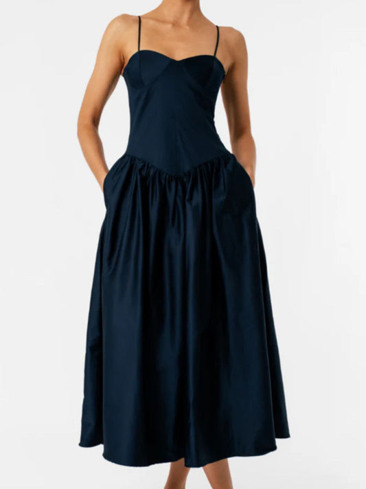Vestido Emma navy
