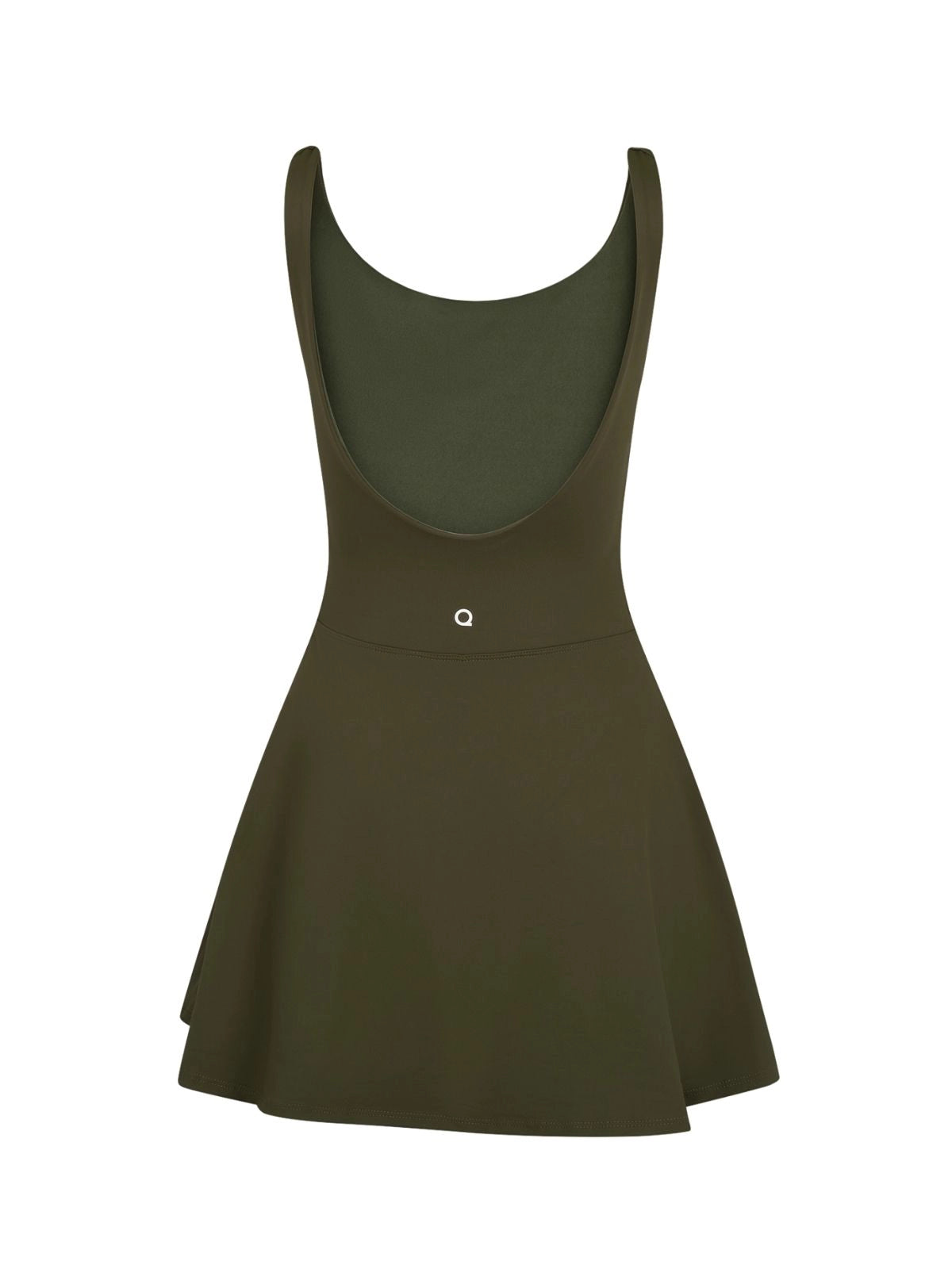 Evergreen mini dress