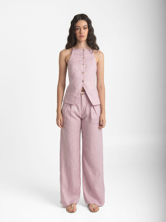 Pantalón clásico tiro alto