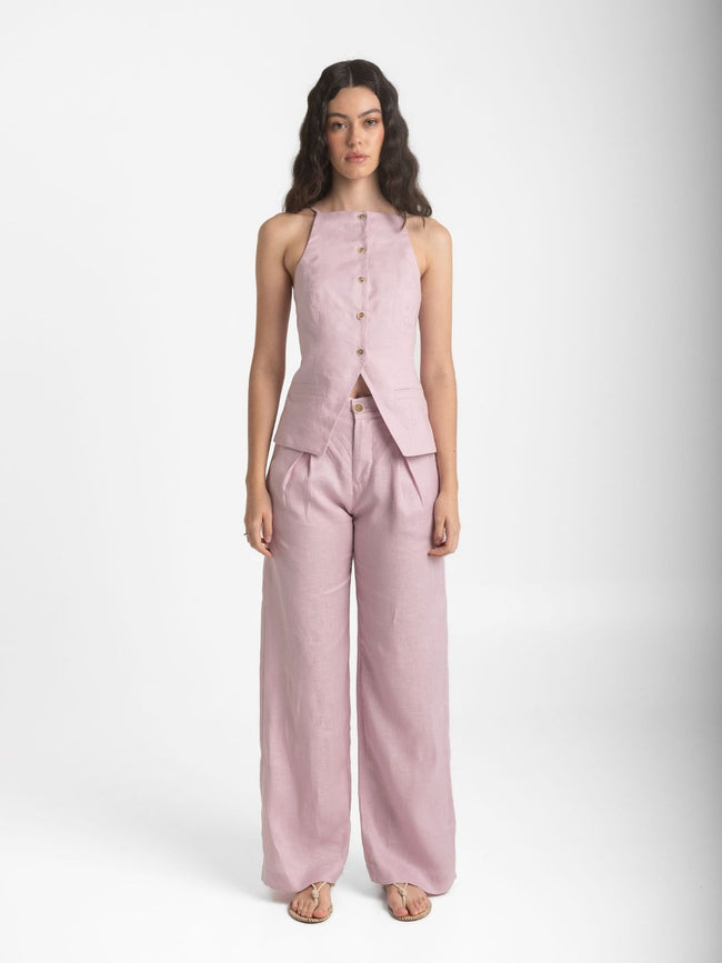 Classic high rise pants