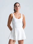 Vestido deportivo con biker interno para mujer