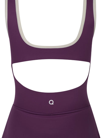 Lavanda fiesta mini dress