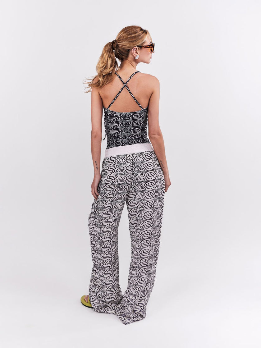 Pantalón elásctico negro