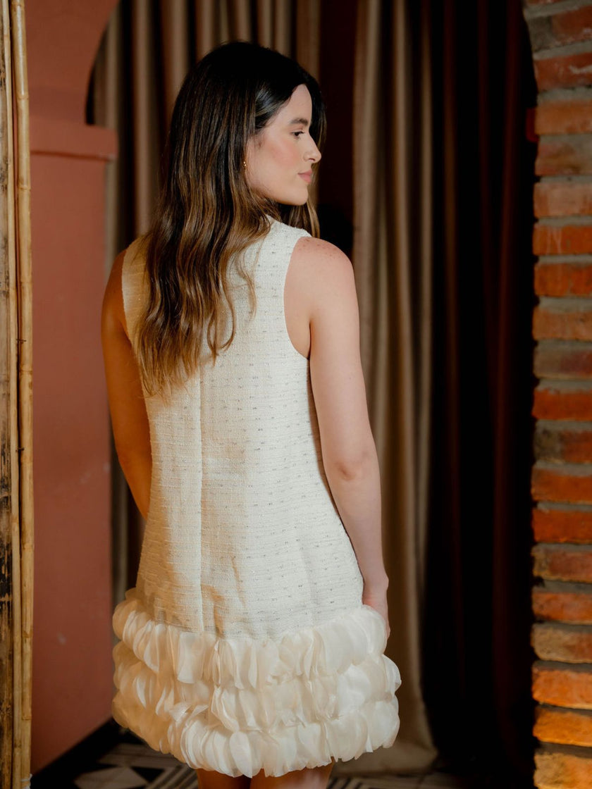Vestido Martina Marfil