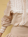 Blusa Azucena beige